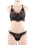 « Bèl nègès » white lace set